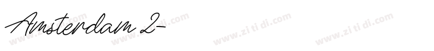 Amsterdam 2字体转换